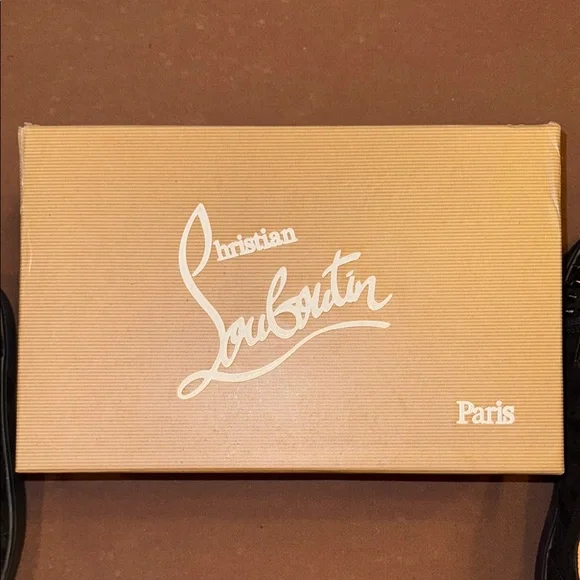 Christian Louboutin Black Spiked Sneakers - Picture 5 of 7